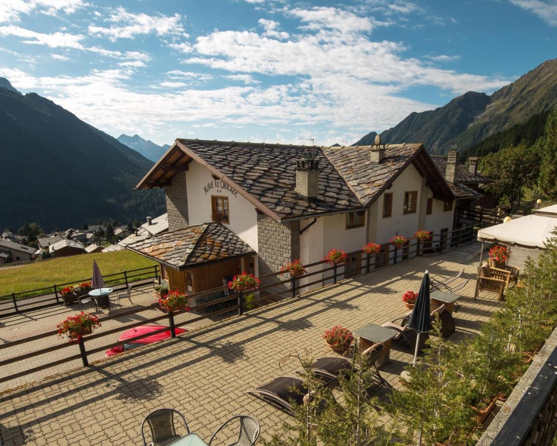 Hotel Le Clocher Champoluc Exterior foto
