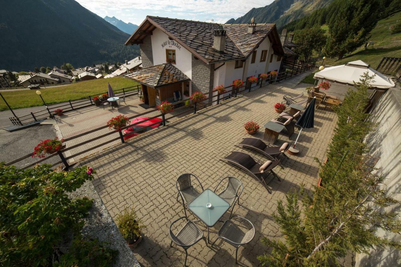 Hotel Le Clocher Champoluc Exterior foto